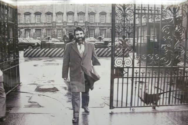 Late Sinn Fein Councillor Eddie Fullerton.