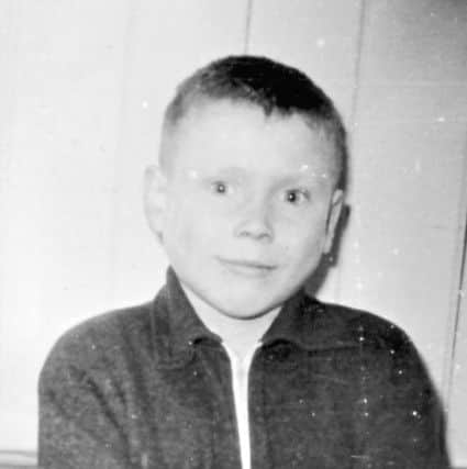 Robert McGuinness aged 7 pictured at Long Tower Primary School. He later attended St Joseph's Secondary School in Creggan.
