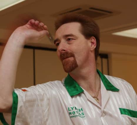 Estate Services Friday Night Darts League 'Player of the Year' contender, Martin McCloskey.