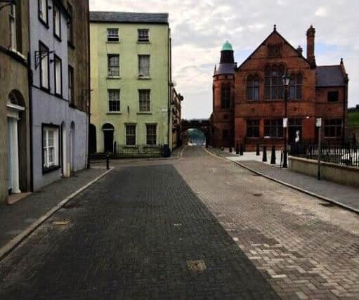 Heritage activist Mark Lusby is unhappy with how London Street now looks.