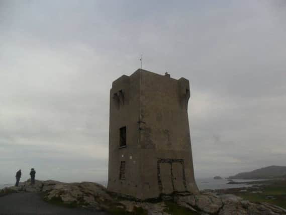 The Tower at Banba's Crown, Malin Head.