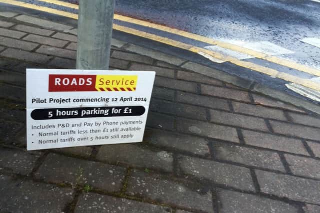 Central car park offers the '5 hours for £1 option'