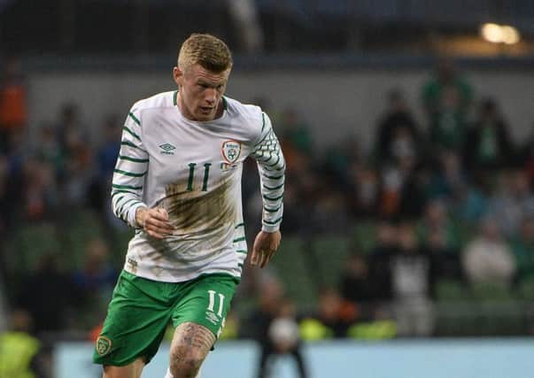 PROUD . . .  James McClean is hoping to banish the memories of Ireland's 2012 European Championships campaign.