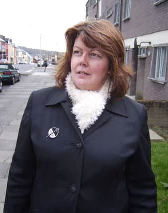 Sinn Fein Councillor Patricia Logue.