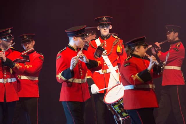 Members of the Churchill Flute Band pictured during their sell out performance as part of the 2016 Walled City Tattoo in the Millennium Forum.