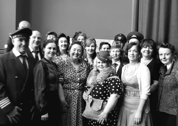 Derry City and Strabane District Councils Museums Services staff step back in time to celebrate the 70th anniversary of the surrender of the German U-boat fleet back in 2015 (Image courtesy of Gavan Connelly, GC Photographics)