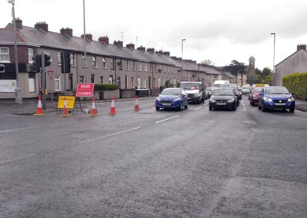This section of the Buncrana Road to the Pennyburn Roundabout will close to traffic for four days in August.
