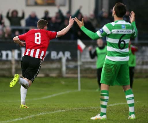 GUESS WHO'S BACK? . . . . Derry City midfielder, Harry Monaghan is back from injury and wants his starting spot back!