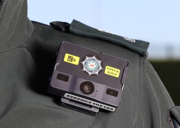 The new Body Worn Video technology that will be used by police in Derry and Strabane.
