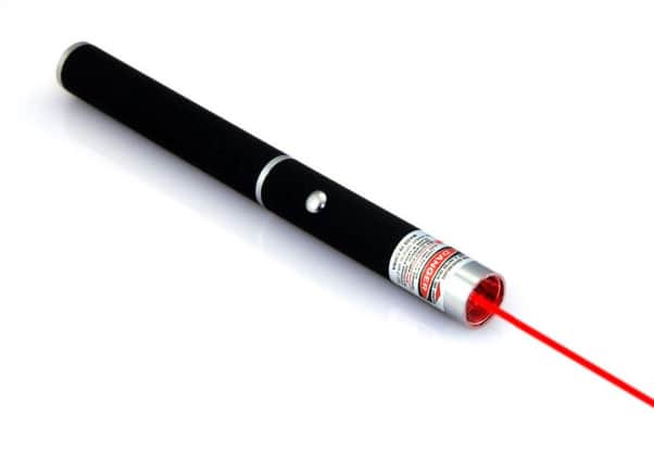 A laser pen similar to the one that was used on motorists in Derry.
