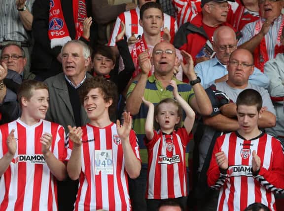 RALLYING CRY . . . . Derry City manager, Kenny Shiels has called on supporters to give his side a lift against Dundalk.