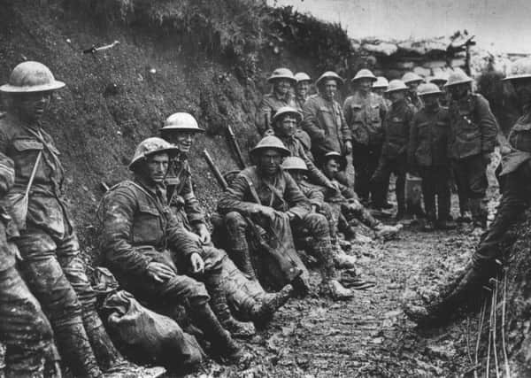 The Somme happened 100 years ago.
