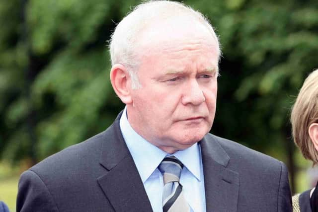 Martin McGuinness.