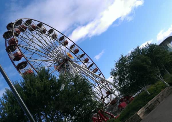 The Big Wheel is now in place.