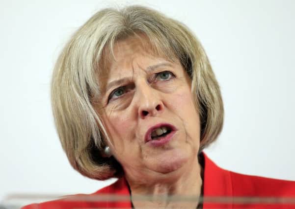 Theresa May.