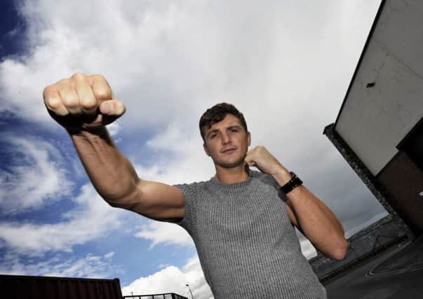 Galliagh man, Connor Coyle is hoping to carve out a successful professional boxing career in the USA.  DER2816GS026