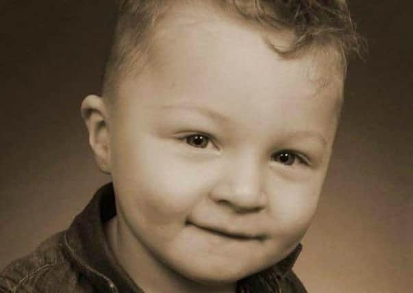 Two-year-old Ronan McGavigan, who tragically died following a collision on the Lone Moor Road in Derry on Sunday.