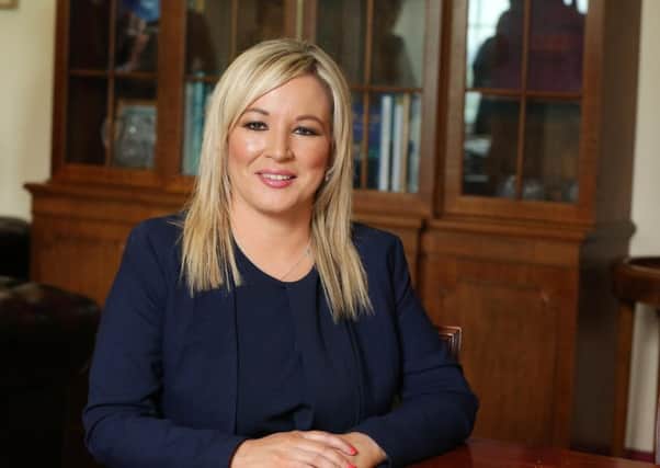 Health Minister Michelle O'Neill. (Photo by Kelvin Boyes / Press Eye.)
