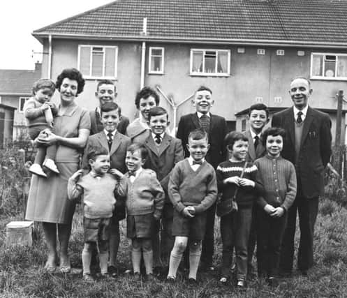 The Doherty family pictured outside their Benevenagh Gardens home just days before leaving for Australia.