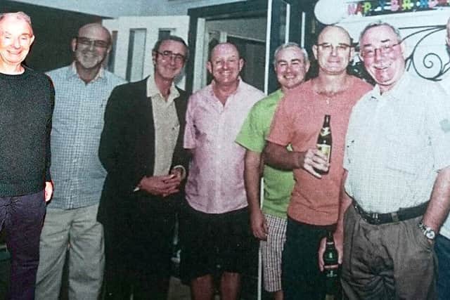 The Doherty boys pose for the camera at a recent family gathering in Australia.