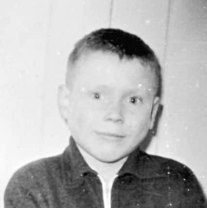 Robert McGuinness aged 7 pictured at Long Tower Primary School. He later attended St Joseph's Secondary School in Creggan.