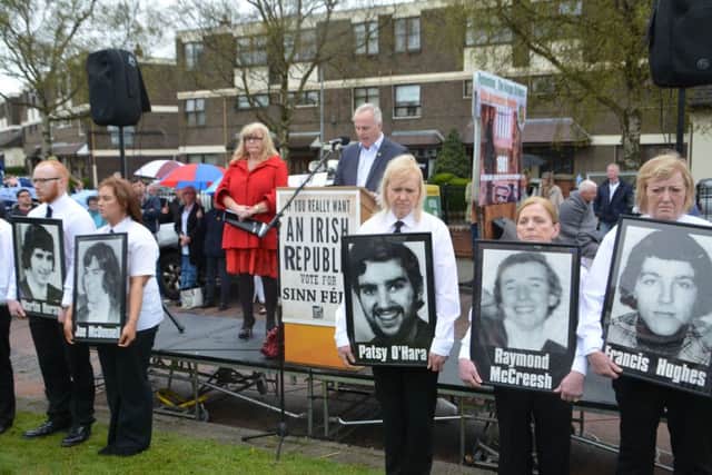Hunger Strike commemoration.