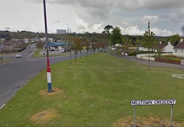 The attempted hijacking occurred at the junction of Milltown Crescent and Ardmore Road in Tullyally. (Googe Earth)