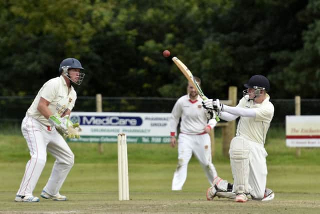 Ardmore batsman Ryan Brolly pictured in action against Brigade on Saturday. INLS3216-111KM