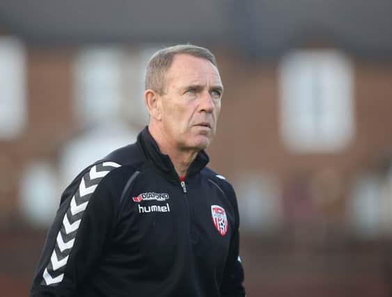 Derry City manager Kenny Shiels made attempts to call off tonight's match against Finn Harps.