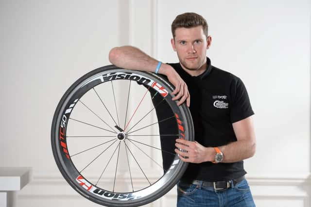 Derry's Marcus Christie  who has made an impressive return to cycling with a little help from 2012 Tour de France winner Bradley Wiggins. (Picture credit: Stephen McCarthy / SPORTSFILE)