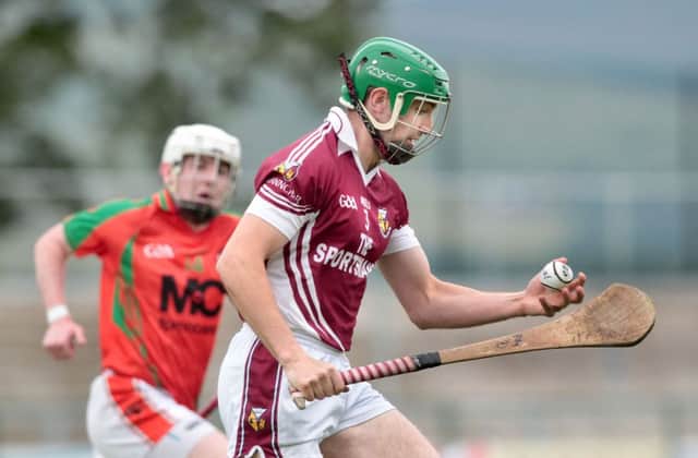 Banagher's Ruairi McCloskey is a key man for St. Mary's. (Picture Margaret McLaughlin)