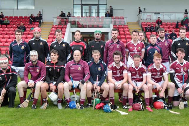 The Banagher team that played Lavey in last season's  Derry SHC quarter-final . (Picture: Margaret McLaughlin)