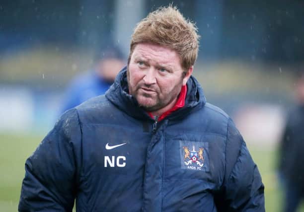 Ards' manager Niall Currie. (
Picture by Jonathan Porter/PressEye)