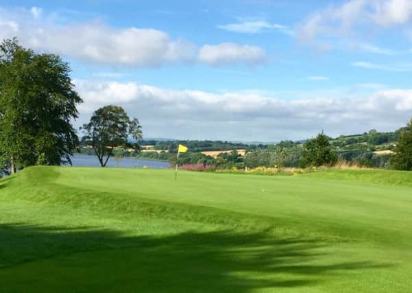 Pictured is the Par 4 second hole 'The Valley', at City of Derry Golf Club.