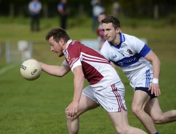 Shane Farren was in excellent form for Banagher.