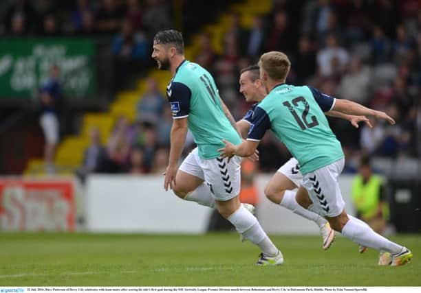 Rory Patterson grabbed his first goal in six games against Bray Wanderers.