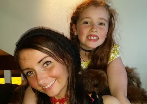 Emma McLaughlin pictured with her daughter, Hope.