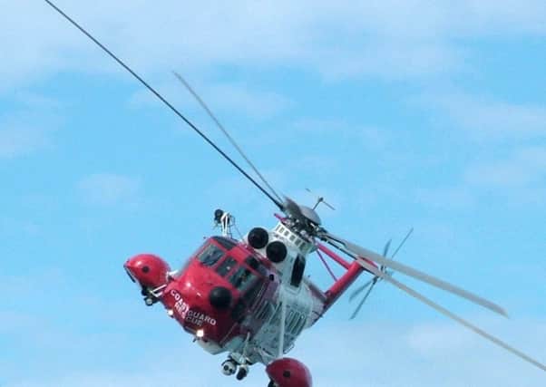 The Sligo 118 helicopter.
