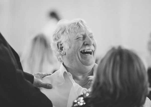 The late Gerry Brown as he is remembered, smiling and laughing.