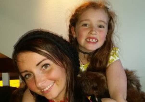 Emma McLaughlin pictured with her daughter Hope.