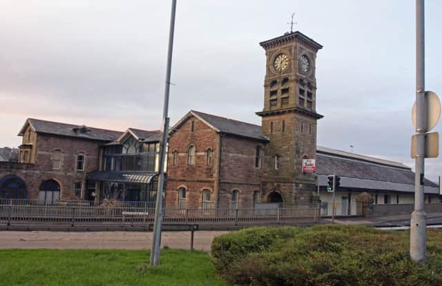 The former Waterside Railway Station. 2001JM65