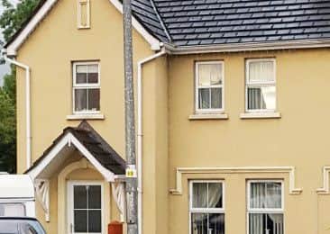 A house at Greenfields in Convoy is being auctioned for 40,000 euros.
