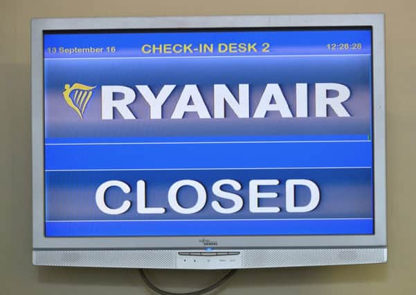 RyanAir at City of Derry Airport. DER3716GS014