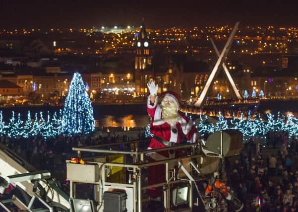 A weak pound will be taken into account when promoting Derry Christmas.