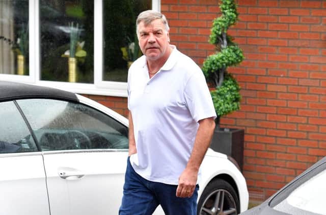 Sam Allardyce leaves his home in Bolton. PRESS ASSOCIATION Photo. Picture date: Wednesday September 28, 2016. Allardyce left his role as England manager by mutual consent over newspaper allegations he offered advice on how to circumvent rules on player transfers.