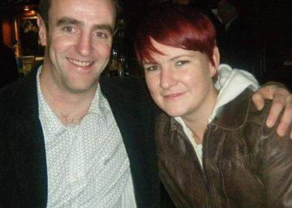 Foyle MLA Mark Durkan pictured with his late sister, Gay.