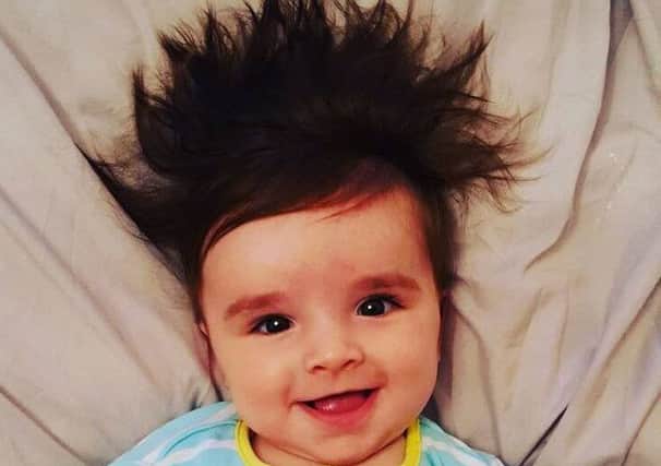 Danaan Devine - is he Derry's hairiest baby?