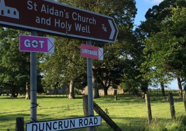 Game of Thrones crew are regulars in Magilligan, filming on Binevenagh