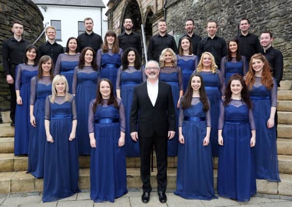 The Codetta Choir who will perform at the City of Derry International Choral Festival Opening Gala Concert at The Guildhall this Wednesday October 19.