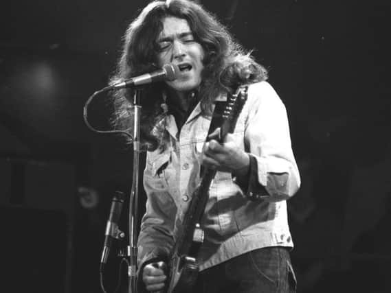 Rory Gallagher. Photo: Pacemaker Press